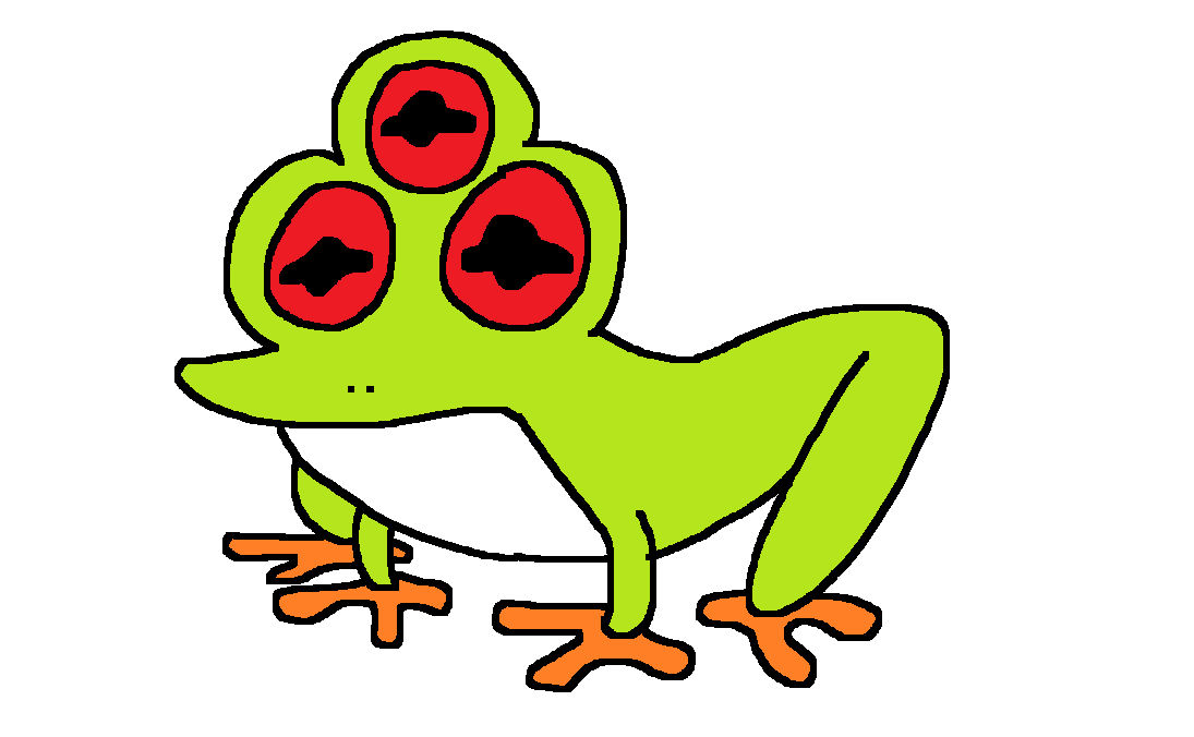 Three-Eyed Frog by MixopolisChannel on DeviantArt