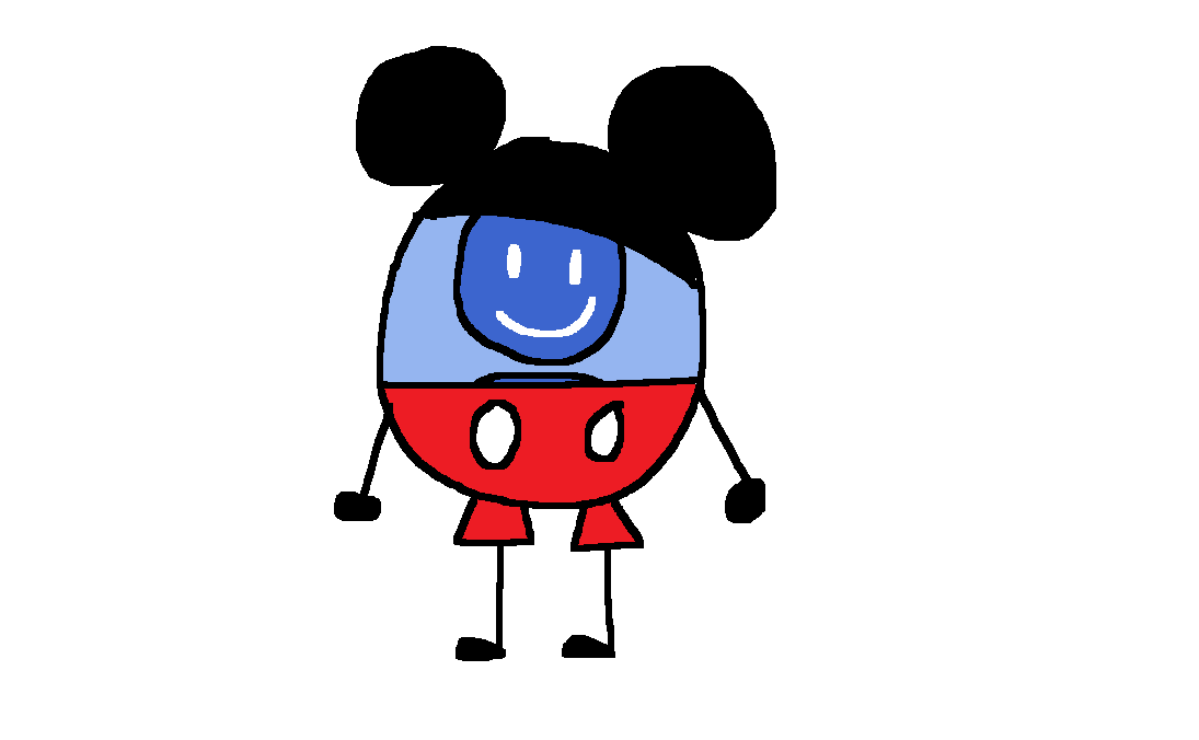 How to draw the Mickey Mouse Clubhouse logo using MS Paint