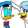 Donald Duck meeting Quaxly