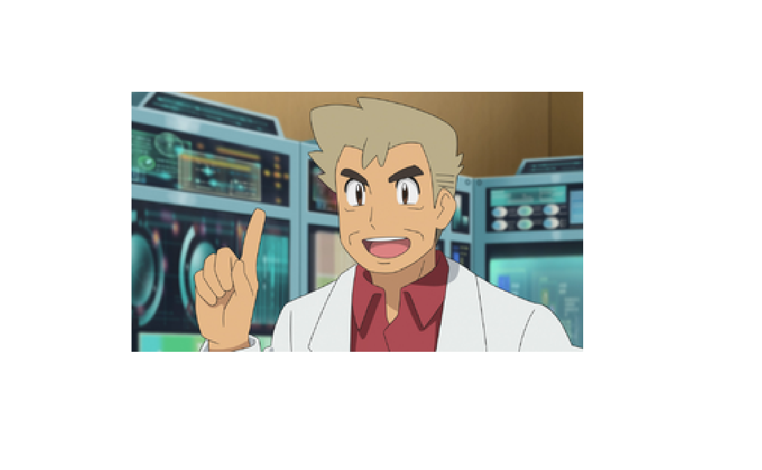Professor Oak Anime
