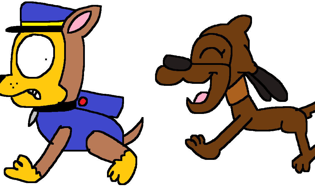 Chasing Chase Chumppy is chasing Chase (PAW Patrol) by MixopolisChannel on DeviantArt