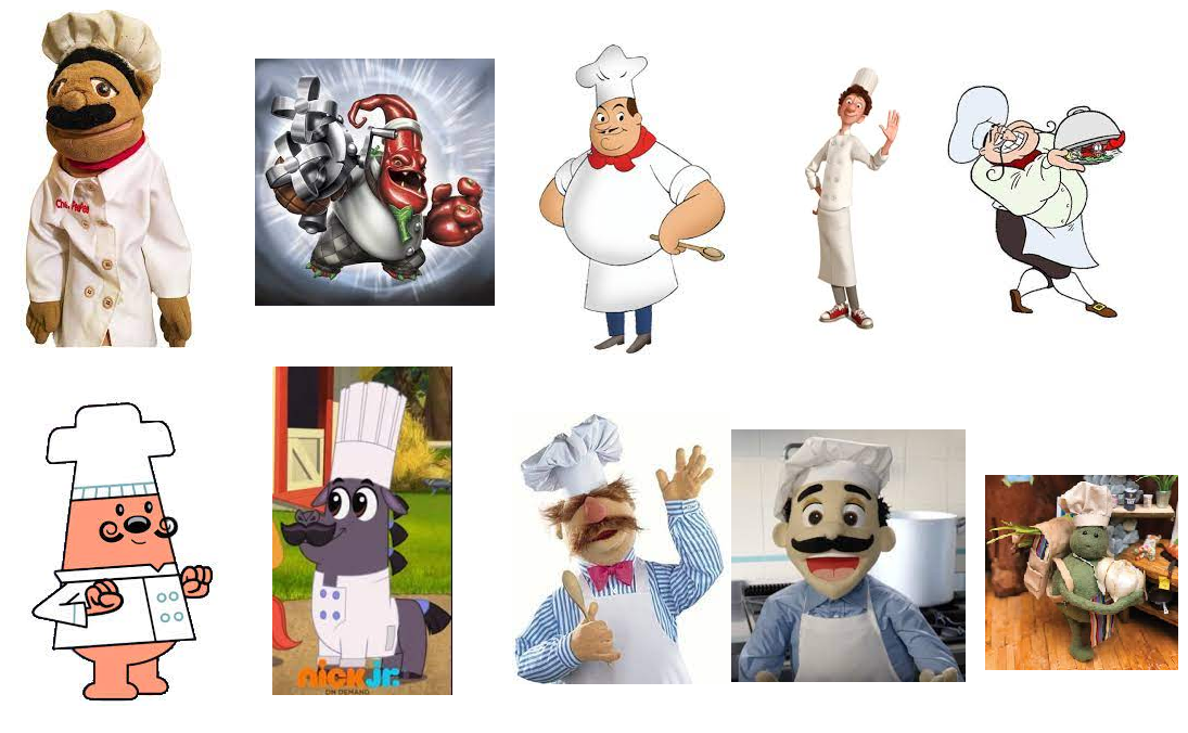 Top 10 Fictional Chefs by MixopolisChannel on DeviantArt