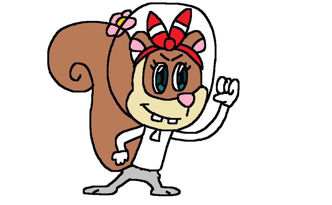 Sensationsquirrel as Sandy Cheeks by MixopolisChannel on DeviantArt