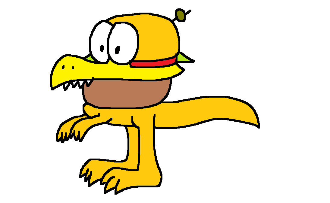 Buff Saurus Hamburger-saurus by MixopolisChannel on DeviantArt