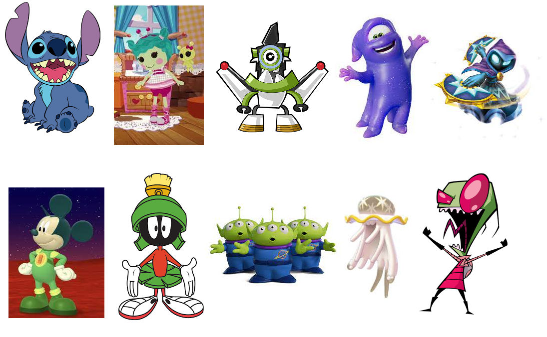 Top 10 Fictional Aliens by MixopolisChannel on DeviantArt