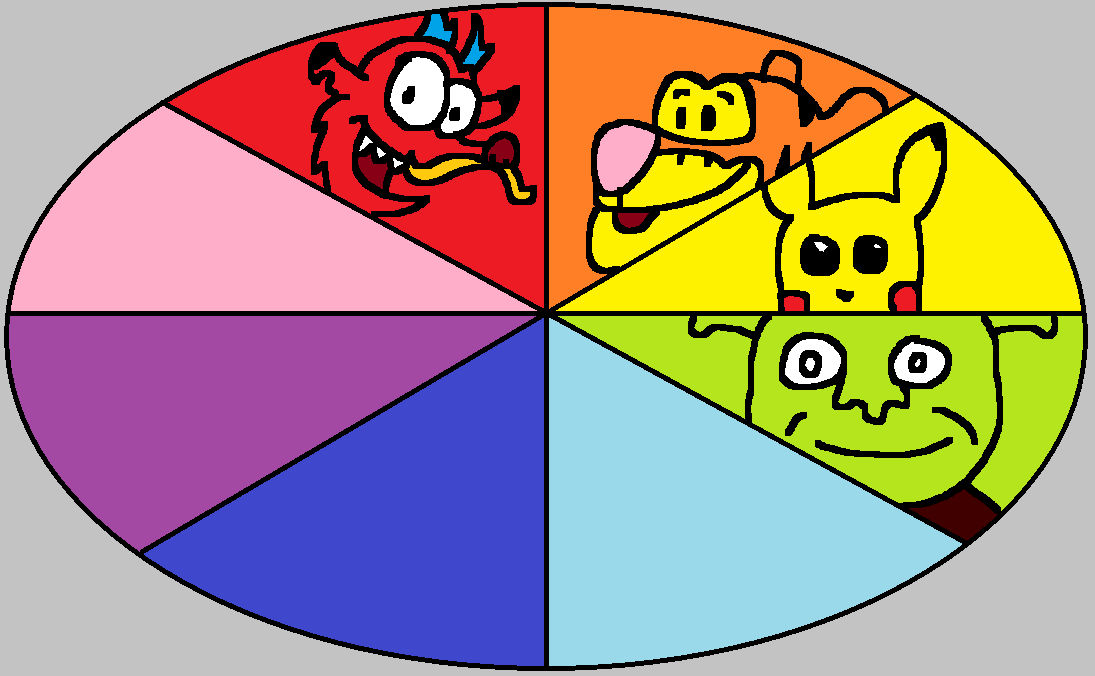 Color Wheel Characters Color Wheel Character Day 4: Shrek by MixopolisChannel on DeviantArt