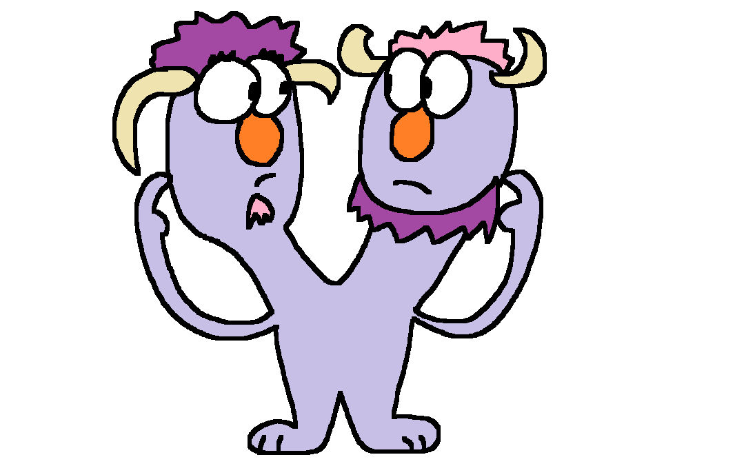 The Two-Headed Monster from Sesame Street by MixopolisChannel on DeviantArt