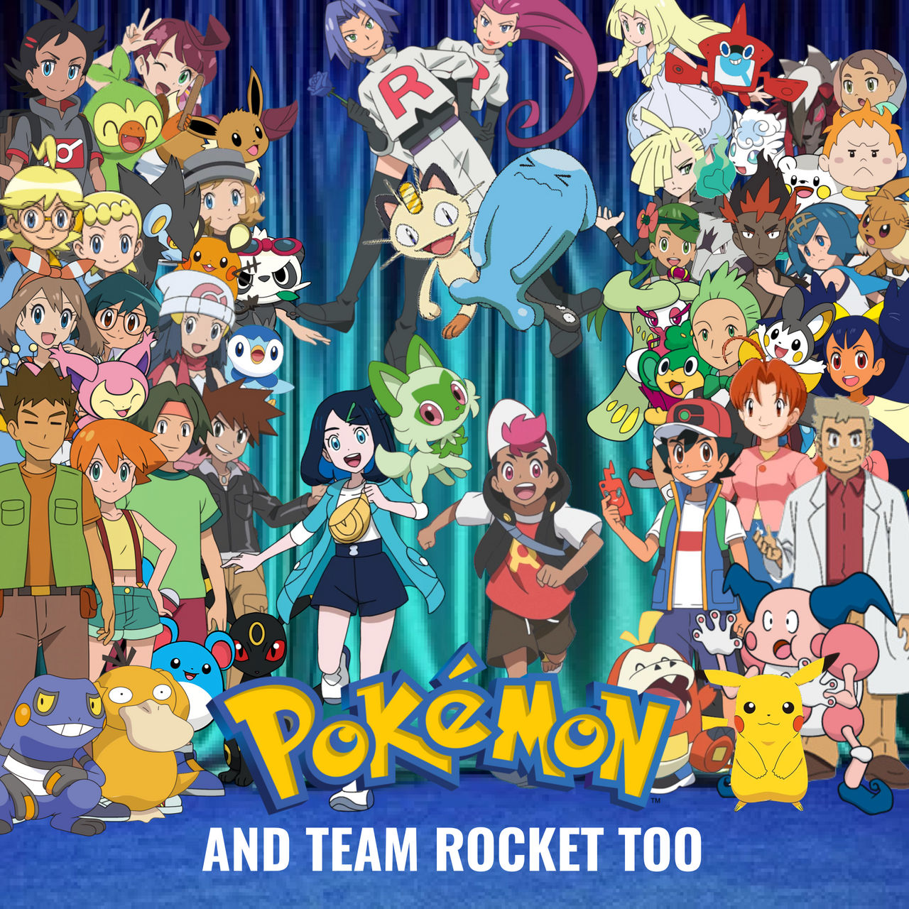 Pokemon and Team Rocket Too by MixopolisChannel on DeviantArt
