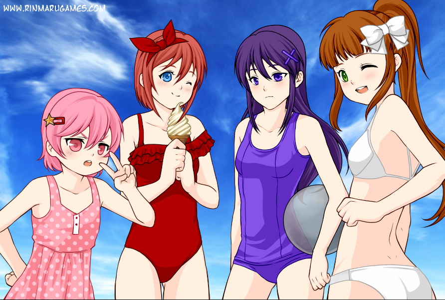 Doki Doki summer! by Tat-bunny on DeviantArt