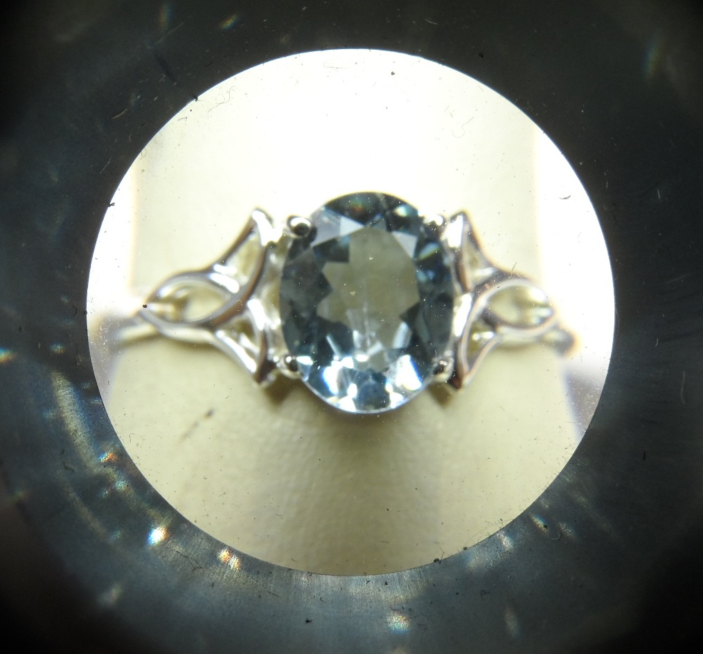 Hand Made Aquamarine Ring