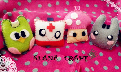 Kawaii Felt Craft Part 2 by Lana170512