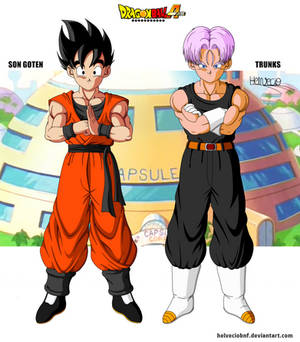 Goten e Trunks 14 years DBA