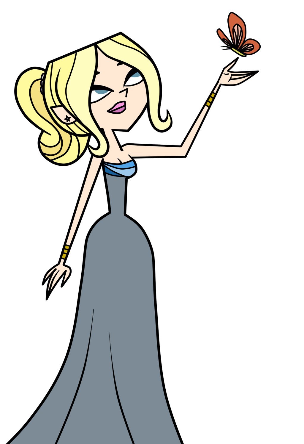 Total Drama Dawn - Butterfly Princess by EvaHeartsArt on DeviantArt
