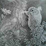 Bird Charcoal A4 By Helsartpage