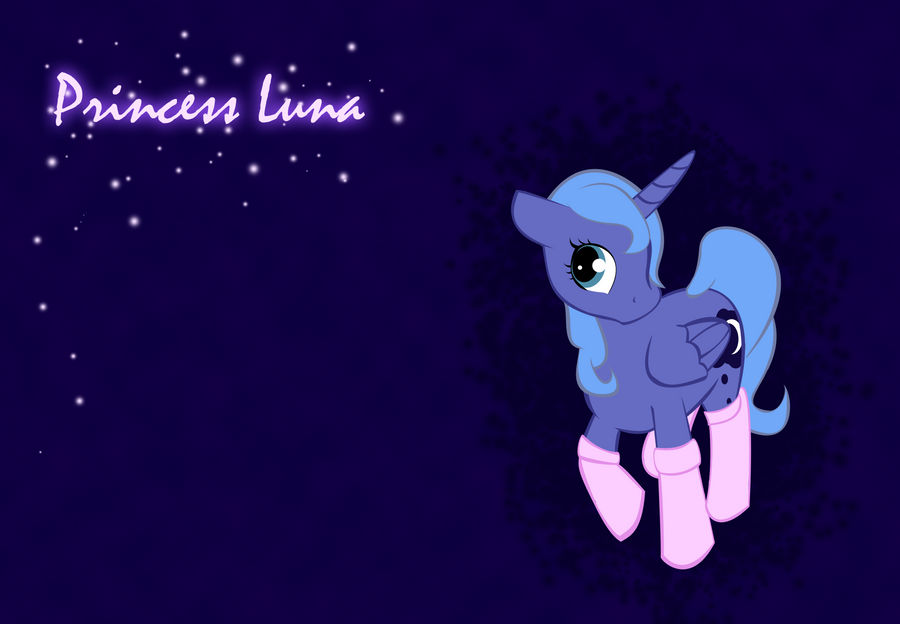 Luna in Socks