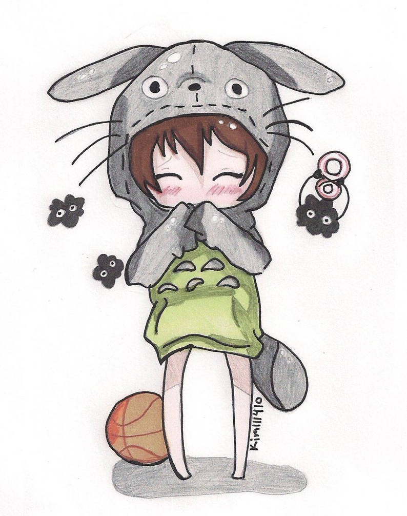 Чиби аниме Тоторо