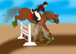 Show Jumping Entry for Nessyo's Show by MynachStables