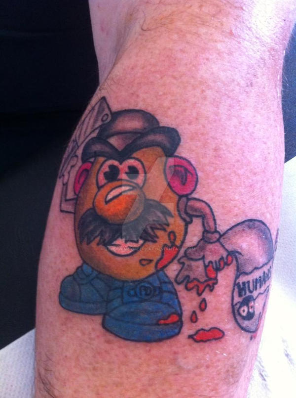Mr Potato Head Tattoo. by TimeyWimeyMeerkat on DeviantArt