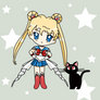 chibi sailor moon animated