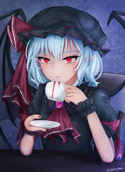 Commission - Remilia Tea Time