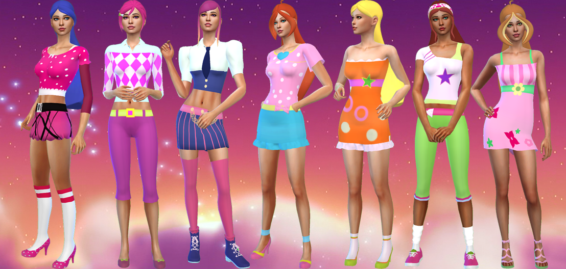 The Sims 4 Winx Clothes The Sims 4 Winx Season 4 Outfits Update by thenewgamer444 on DeviantArt