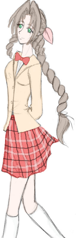 School Girl Aerith