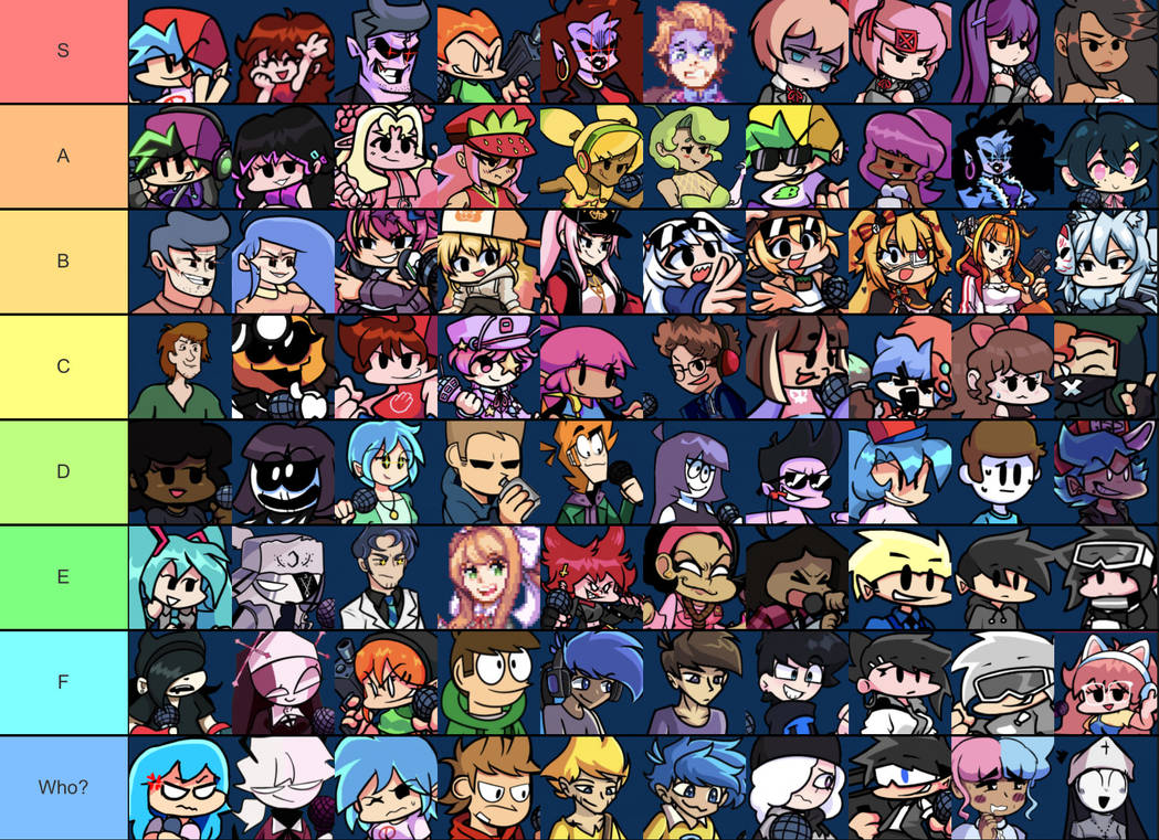 FNF Smash or Pass tier list by lolfnf117 on DeviantArt