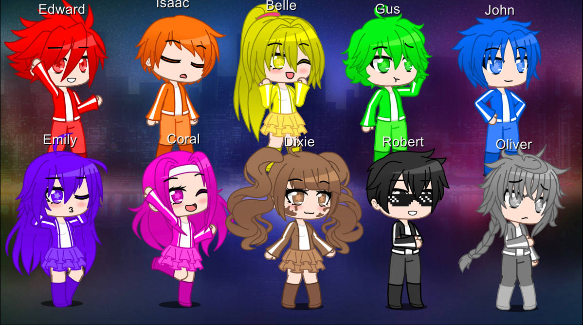 My Fanart Of My 2 Gacha Club Ocs by ceryssottdavies on DeviantArt