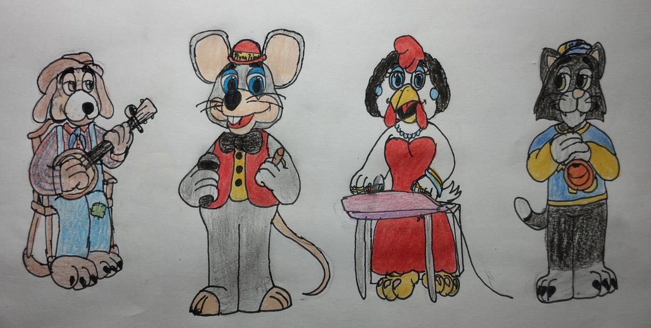 Stylized ptt animatronics by FelixFazfox on DeviantArt