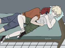 Kirishima and Bakugou  - KiriBaku