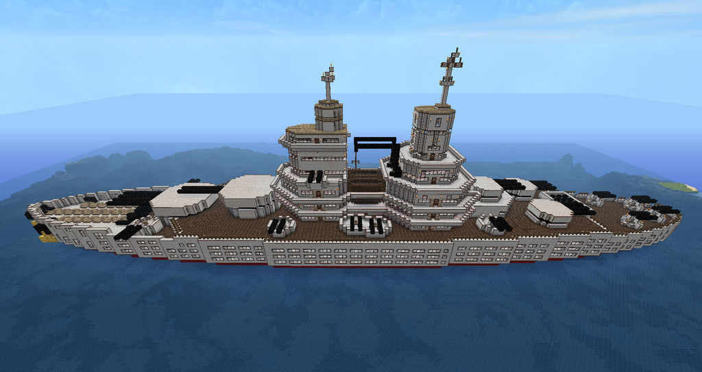 Battleship Shell Minecraft Minecraft Battleship by KuroDrago on DeviantArt