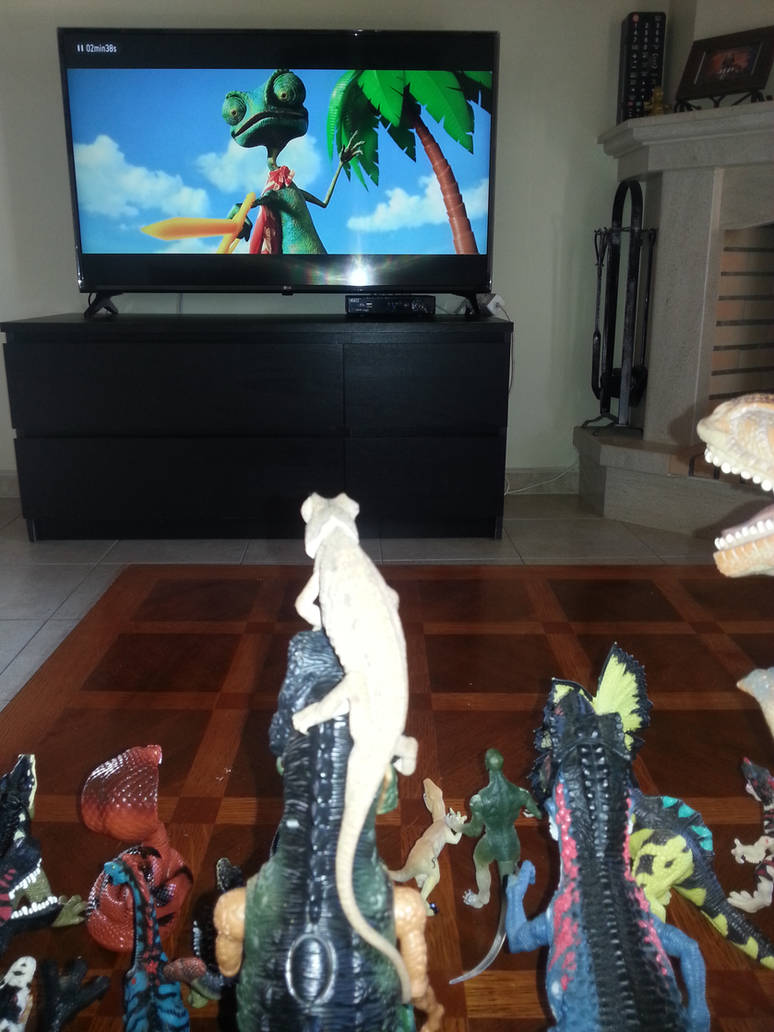 Chamaeleo chamaeleon -Watching Rango (12) by odissssseu on DeviantArt