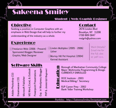 Sakeena Smiley Resume1