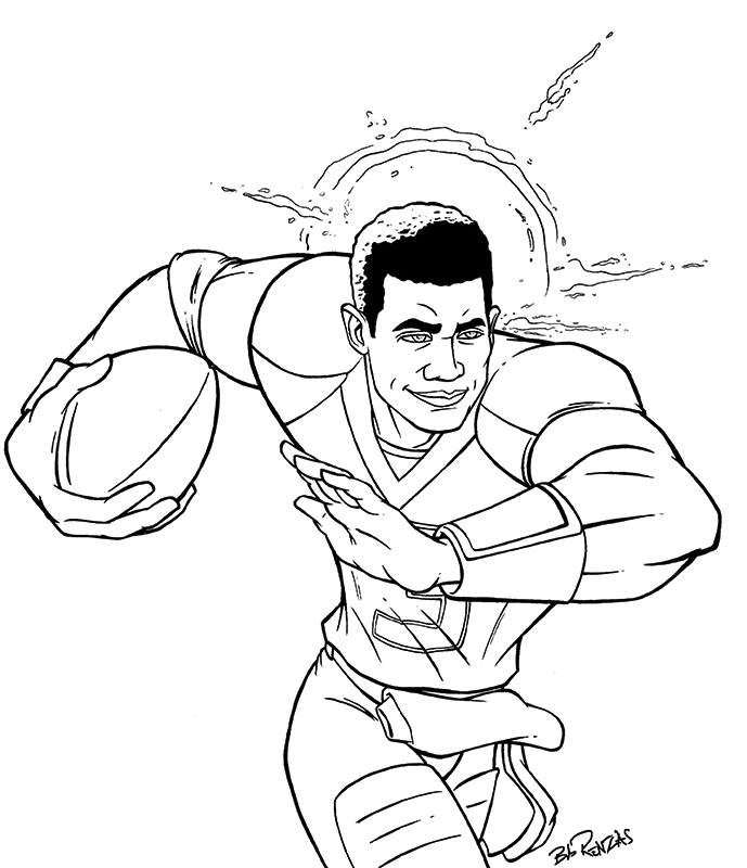 Wilson Coloring Russell Russel Template Sketch Coloring Page.