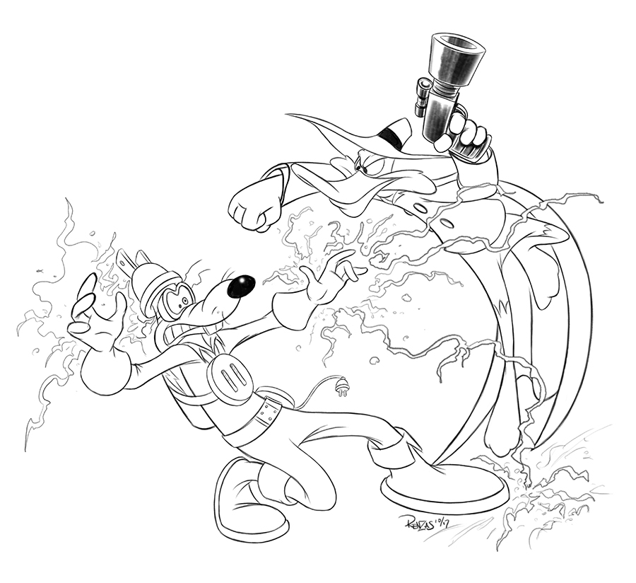 Darkwing Duck v. Megavolt