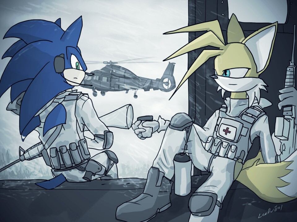 Ace Sonic and Tails (Remastered) by oLEEDUEOLo on DeviantArt