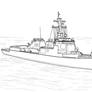 Korean Navy King Sejong Destroyer