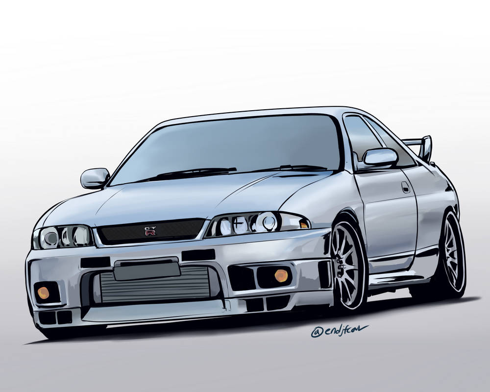 Nickelodeon R33 R33 Skyline by Endjfcar on DeviantArt