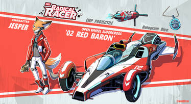 Radical Racer - JESPER '02 RED BARON'