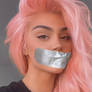 Kristen Hancher tape gagged