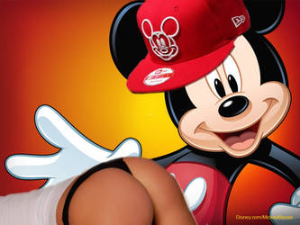 Mickey Mou$e Getting Turnt up at the club
