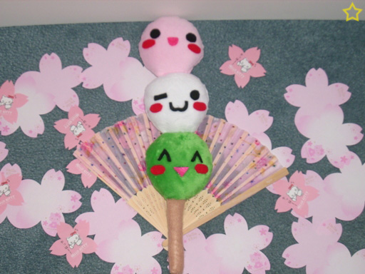 Japanese Sweet Dango Plushie