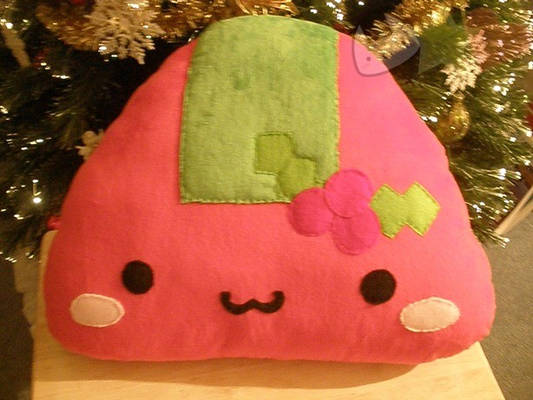 Christmas Onigiri Pillow