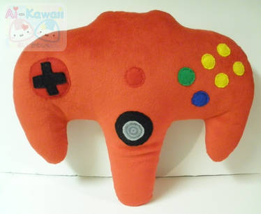 Nintendo 64 Game Controller Pillow