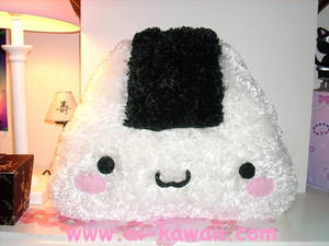 Fluffy Rice Onigiri Pillow