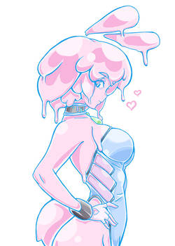 OC: Slime Girl (Bunny Suit)2