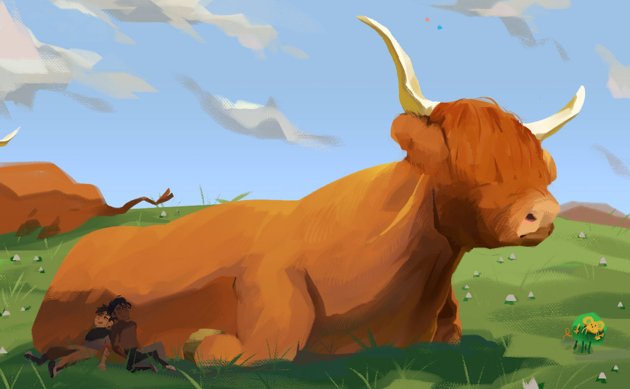 Cow Multiverse giant cow world by miel128 on DeviantArt
