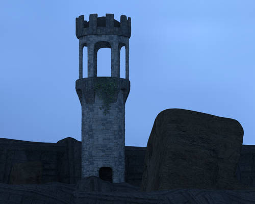 Castle test render 2 (MQ4)