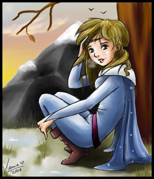 Mannon - Winter Scene by lania