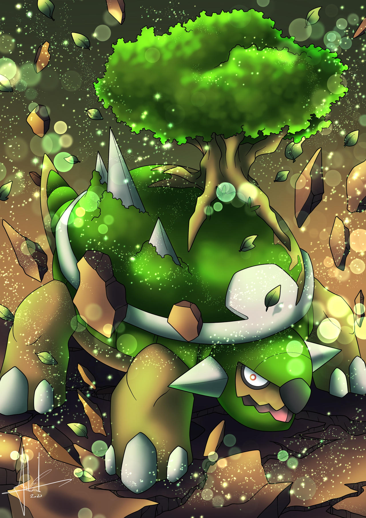 Torterra Rework Torterra by adukanui on DeviantArt